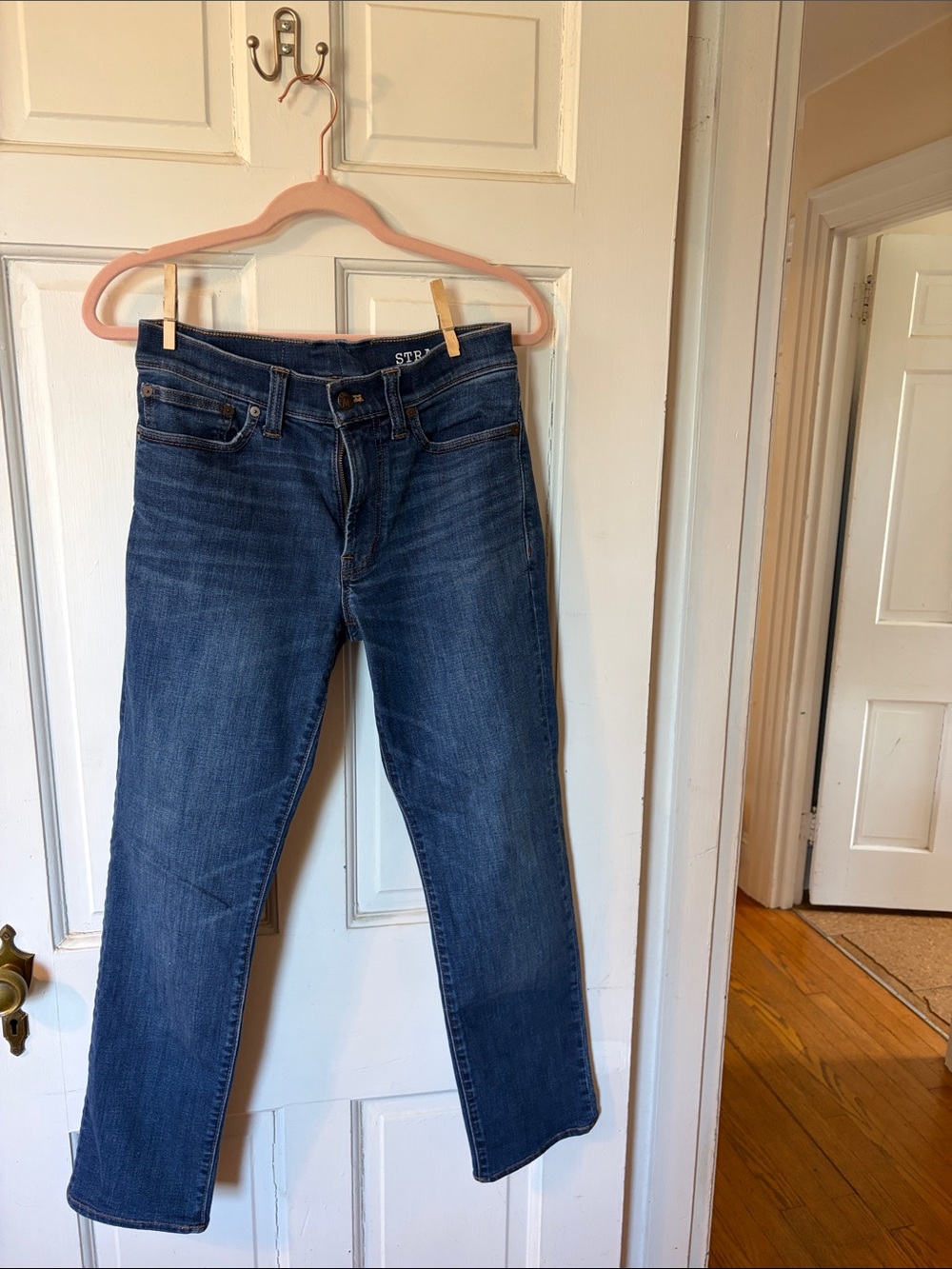 Madewell Blue Denim jeans straight